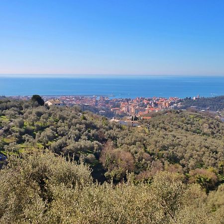 La Vivagna - Casa Vista Mare Tra Gli Ulivi Leivi Exterior foto