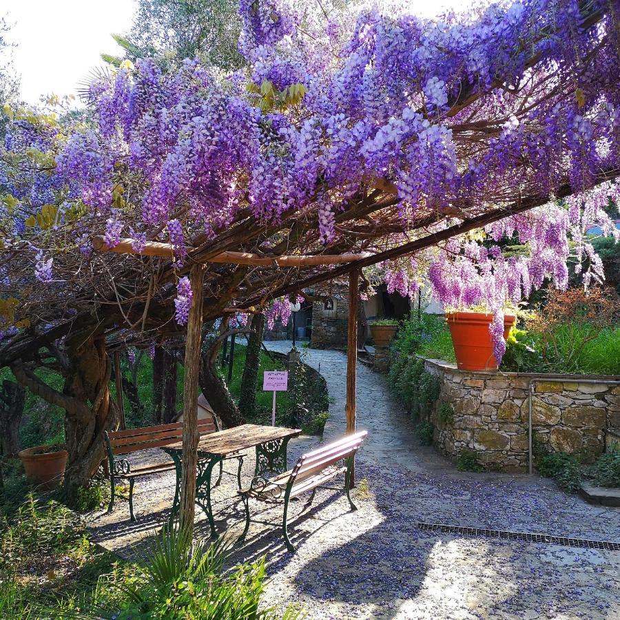 La Vivagna - Casa Vista Mare Tra Gli Ulivi Leivi Exterior foto